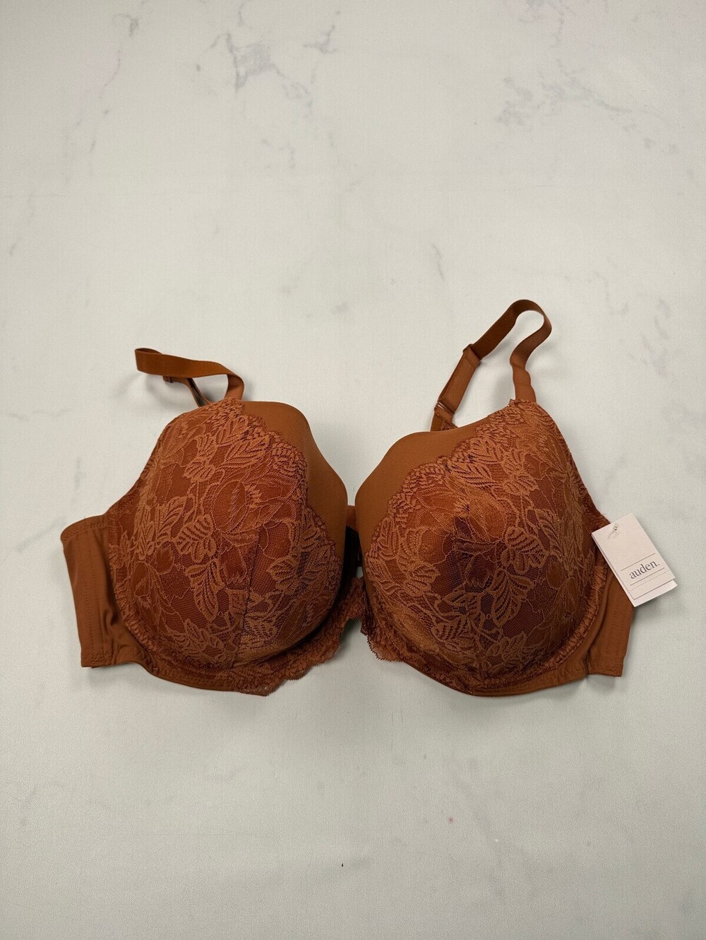 Auden Lace Bra Brown Modern Feminine - Womens 46DDD
